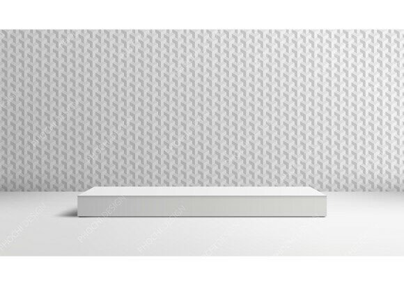 3D Empty White Podium Modern Studio Room: A Strategic Asset for Contemporary Product Displays