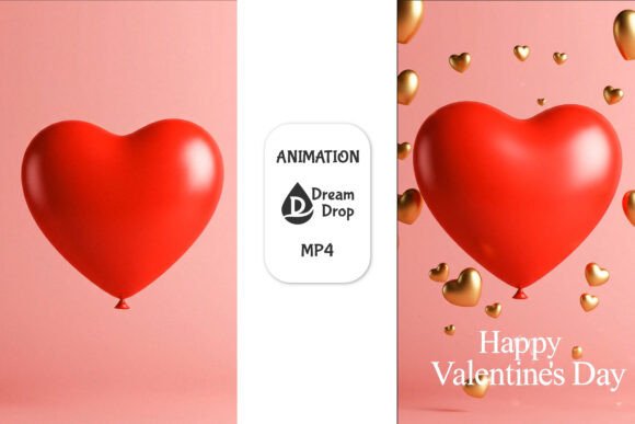 3D Valentine’s Day Heart Animation: A Modern Claymorphism Design for Digital Romance