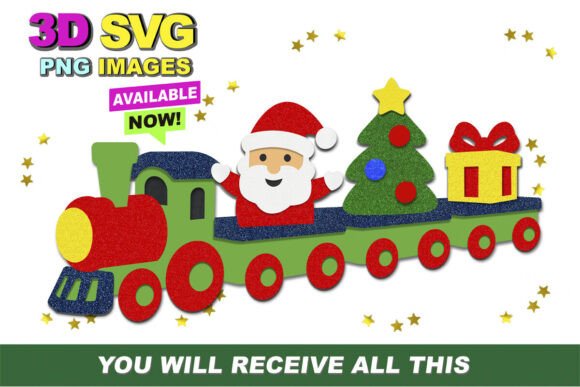 How to Maximize Creativity with Santa Express 3D SVG and Clipart Downloads